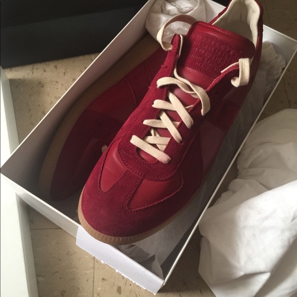 maison margiela replica red